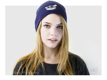 Rubber Monkey Beanie - Blue