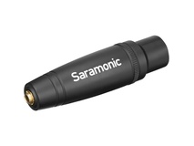 Saramonic C-XLR+ 3.5mm TRS Female to XLR Male Adapter with Phantom Power Converter
