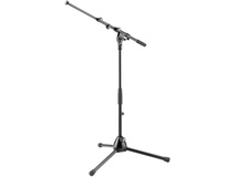 K&M 259 Low Tripod Microphone Stand with Boom Arm (5/8" Thread)