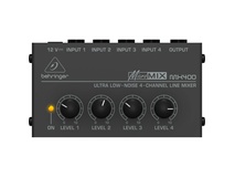 Behringer MICROMIX MX-400 Ultralow-Noise 4-Channel Line Mixer