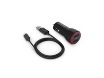 Anker PowerDrive 2 Port Car Charger + Micro USB cable (Black)