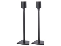 SANUS WSS22 Wireless Speaker Stands for the Sonos One, PLAY:1 & PLAY:3 (Black, Pair)