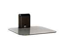 SANUS Single Accessory On-Wall Component Shelf (Black)