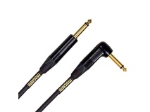 Mogami Gold Series Instrument Cable Right Angle to Straight (0.9m)