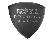 Ernie Ball Prodigy Guitar Pick Black Large Shield- 1.5mm (6-Pack)