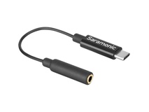 Saramonic 3.5mm TRS Female to USB Type-C Adapter Cable for Mono/Stereo Audio to Android