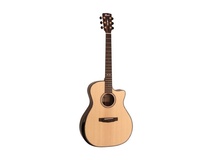 Cort GA-PF Bevel Acoustic Electric Guitar (Natural)