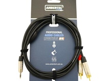 Ambertec AMB0-MRR-M1-030 Cable REAN 3.5mm TRS plug - 2 x RCA plug (3m)