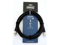 Ambertec AMB0-XX3-M0-010 Microphone cable REAN XLR M-F (1m)