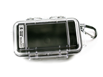 Pelican 1015 Micro Case (Black/Clear)