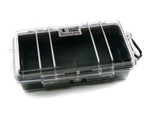 Pelican 1060 Micro Case (Black/Clear)