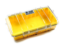 Pelican 1060 Micro Case (Yellow/Clear)