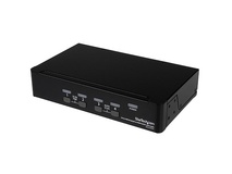 StarTech 4 Port USB DisplayPort KVM Switch with Audio