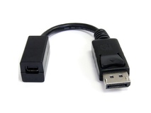 StarTech DisplayPort to Mini DisplayPort Video Cable Adapter (15.2cm, Black)