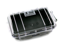 Pelican 1040 Micro Case (Black/Clear)