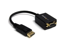 StarTech DisplayPort to VGA Video Adapter Converter (Black, 36cm)