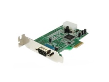 StarTech 1 Port Low Profile Native RS232 PCI Express Serial Card with 16550 UART