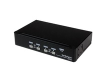 StarTech 4 Port 1U Rackmount USB KVM Switch with OSD