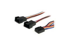 StarTech 4Pin PWM Fan Extension Power Y Cable (30.4cm)