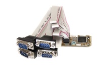 StarTech 4 Port RS232 Mini PCI Express Serial Card w/ 16650 UART