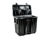 Pelican 1447 Top Loader Case with Office Dividers (Black)