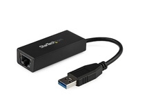 StarTech USB 3.0 to Gigabit Ethernet NIC Network Adapter (Black)