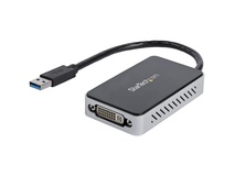 StarTech USB 3 to DVI Adapter with 1-Port USB Hub