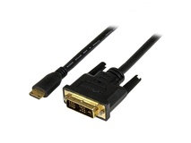 StarTech Mini HDMI to DVI-D Cable - M/M (1m)