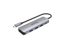 UNITEK uHUB P5+ 6-in-1 USB 3.1 Mulit-Port Hub with USB-C Connector