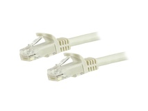 StarTech Snagless UTP Cat6 Patch Cable (White, 3m)