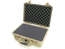 Pelican 1500 Case (Desert Tan, With Foam)