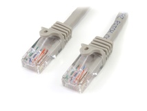 StarTech Snagless UTP Cat5e Patch Cable (Gray, 1m)