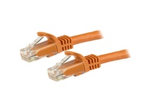 StarTech Snagless UTP Cat6 Patch Cable (Orange, 1m)