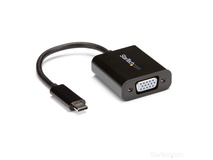 StarTech USB-C to VGA Adapter (Black)
