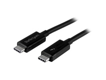 StarTech Thunderbolt 3 USB Type-C Male Cable (2m, 20 Gbps)