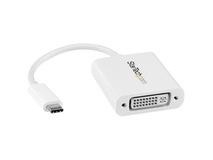 StarTech USB-C to DVI Adapter (White)