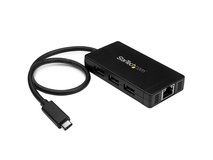 StarTech 3-Port USB 3.0 Hub with Gigabit Ethernet