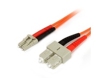 StarTech Fiber Optic Cable - Multimode Duplex 62.5/125 - LSZH - LC/SC (5m)