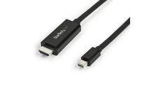 StarTech Mini DisplayPort to HDMI converter cable (Black, 3m)