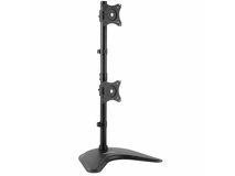 StarTech Vertical Dual Monitor Stand - Steel