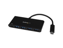 StarTech 4 Port USB C Hub w/ PD - C to A USB 3.0