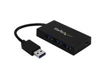 StarTech Self-Powered 4 Port USB 3.0 HUB - 3X USB A & 1X USB C