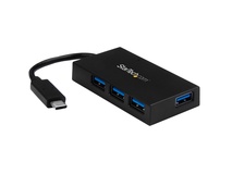 StarTech 4 Port USB C Hub - USB Type-C Hub w/ 4x USB-A Ports
