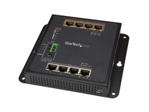 StarTech Industrial 8 Port Gigabit PoE Switch - Managed (4 PoE+)
