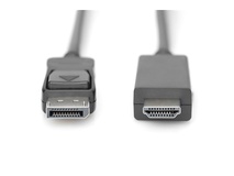 Digitus DisplayPort Source (M) to HDMI Display (M) Monitor Cable (2m)