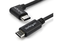 StarTech Right Angle USB-C Cable USB 2.0 (Black, 1m)