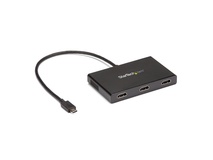 StarTech USB C to HDMI Splitter - 3-Port MST Hub