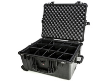 Pelican 1614 Case with Padded Dividers (Black)