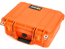 Pelican 1400 Case (Orange, with Foam)