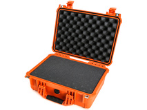 Pelican 1450 Case (Orange, With Foam)